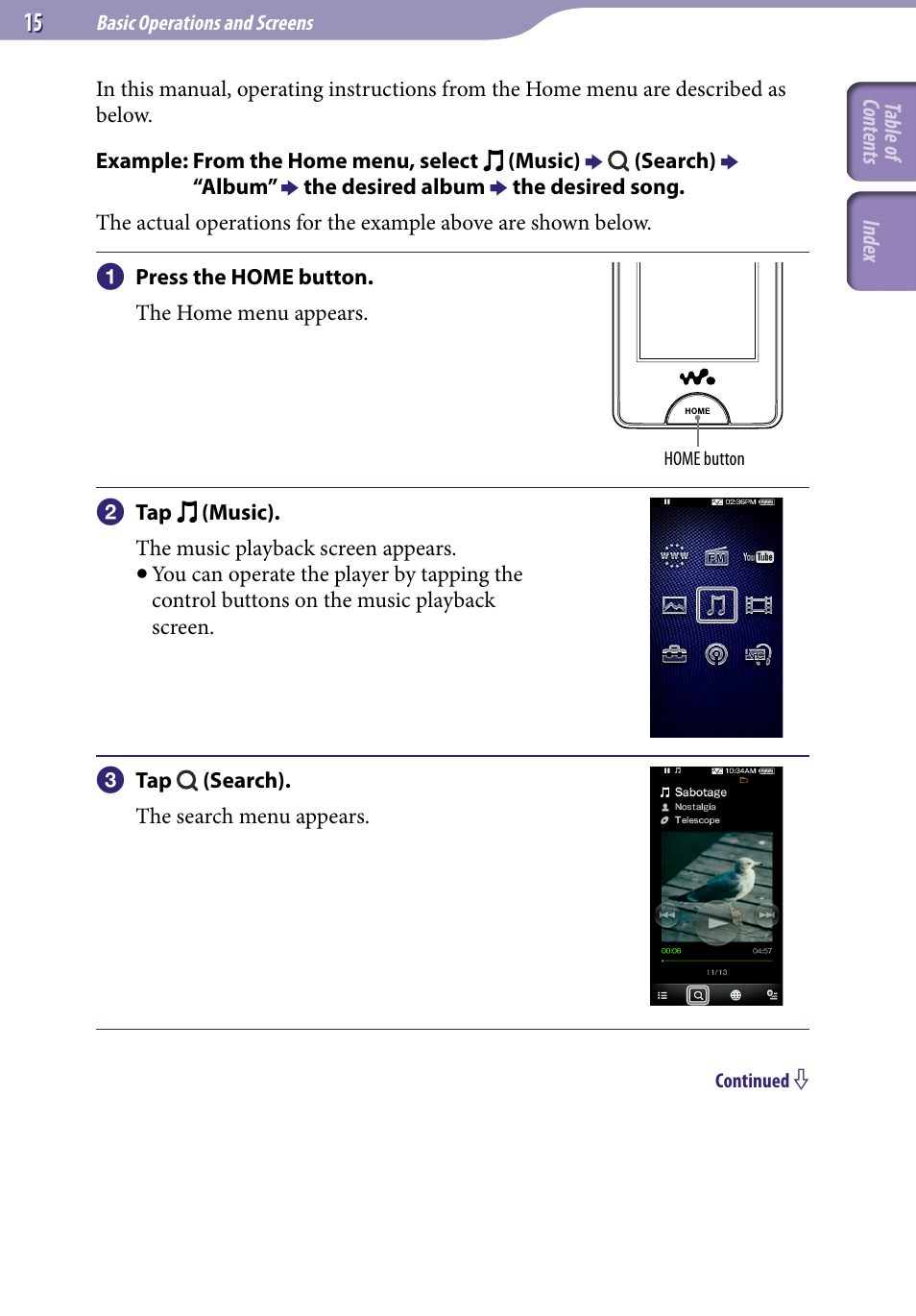 Sony NWZ-X1051F User Manual | Page 15 / 182