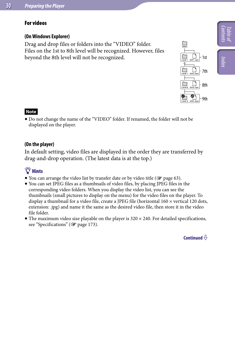 Sony NWZ-X1051F User Manual | Page 30 / 182