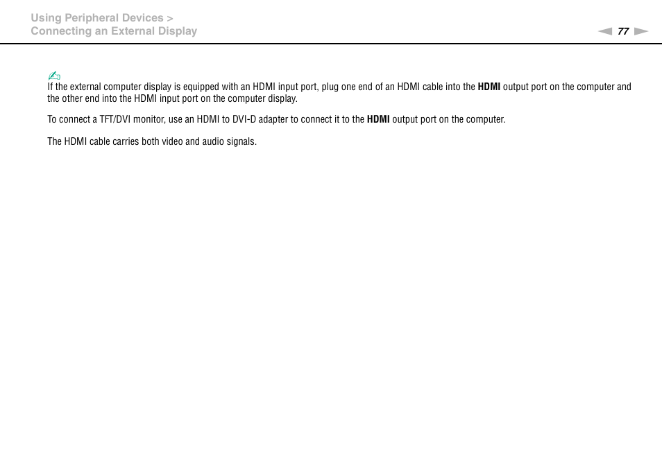 Sony VPCCA190X User Manual | Page 77 / 167