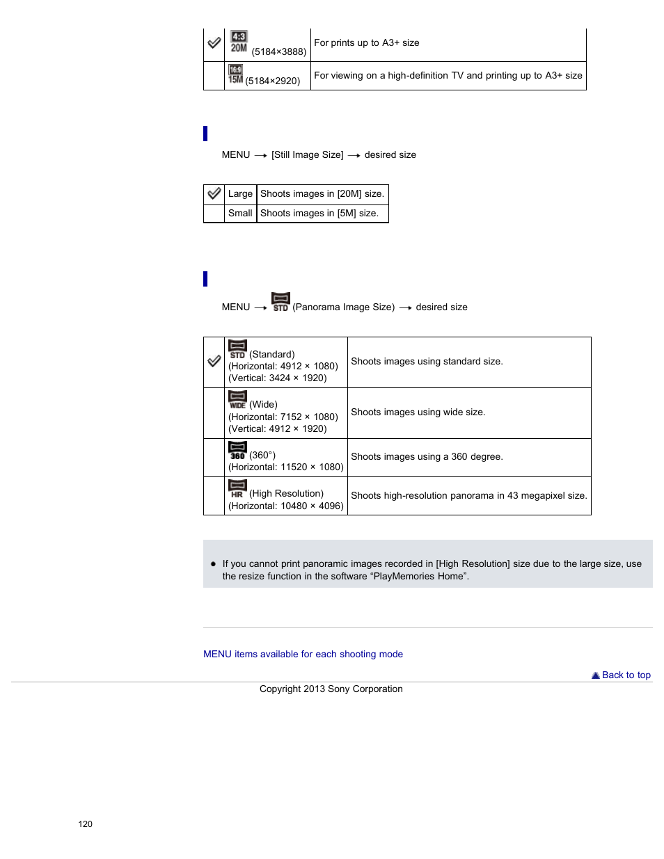 Sony DSC-HX50V User Manual | Page 127 / 289