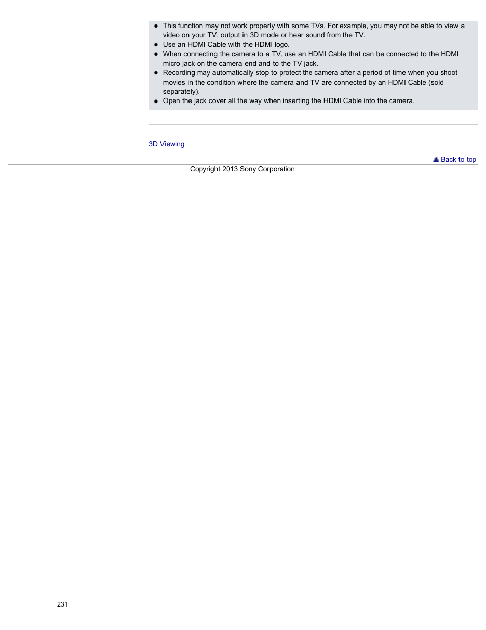 Sony DSC-HX50V User Manual | Page 238 / 289