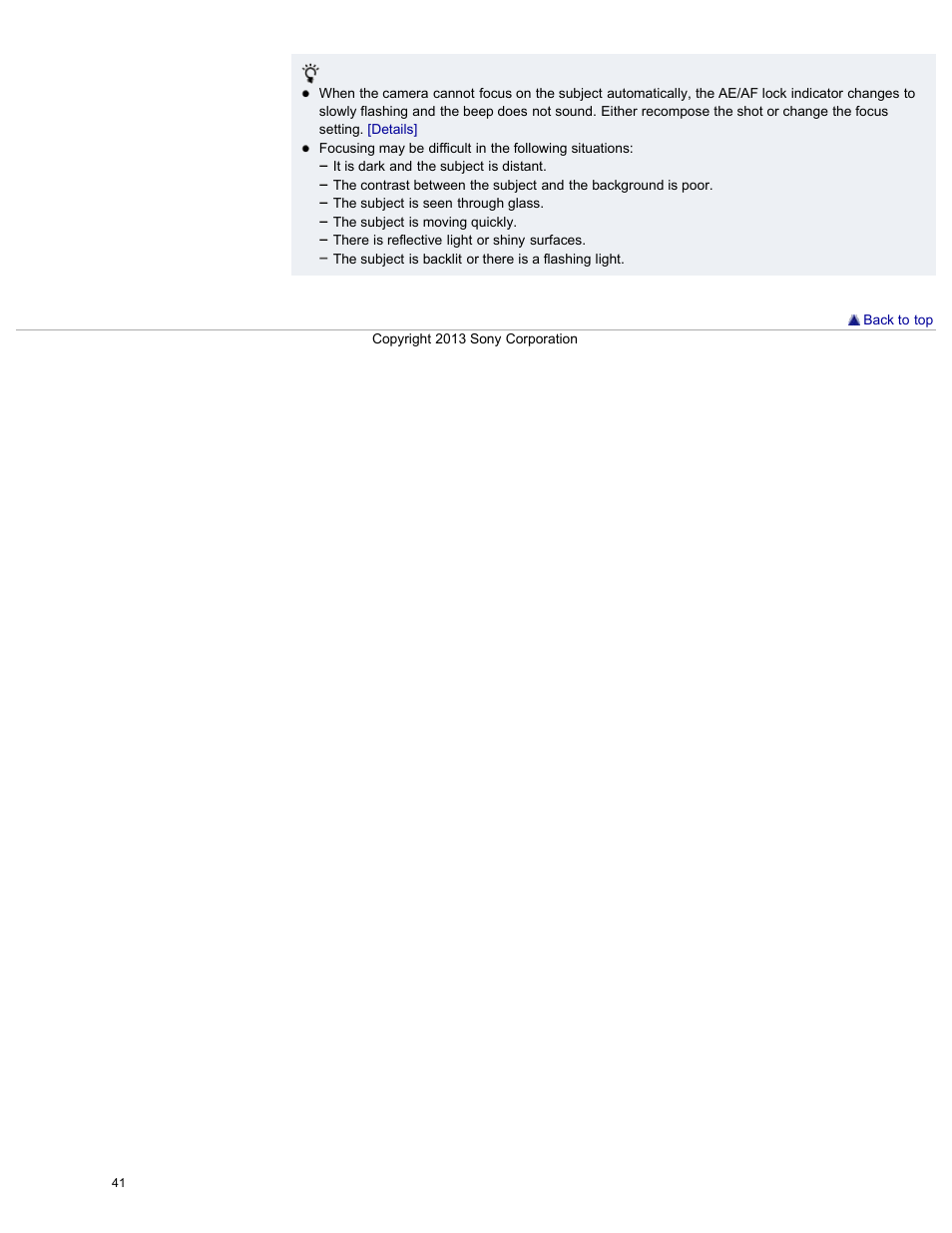 Sony DSC-HX50V User Manual | Page 48 / 289