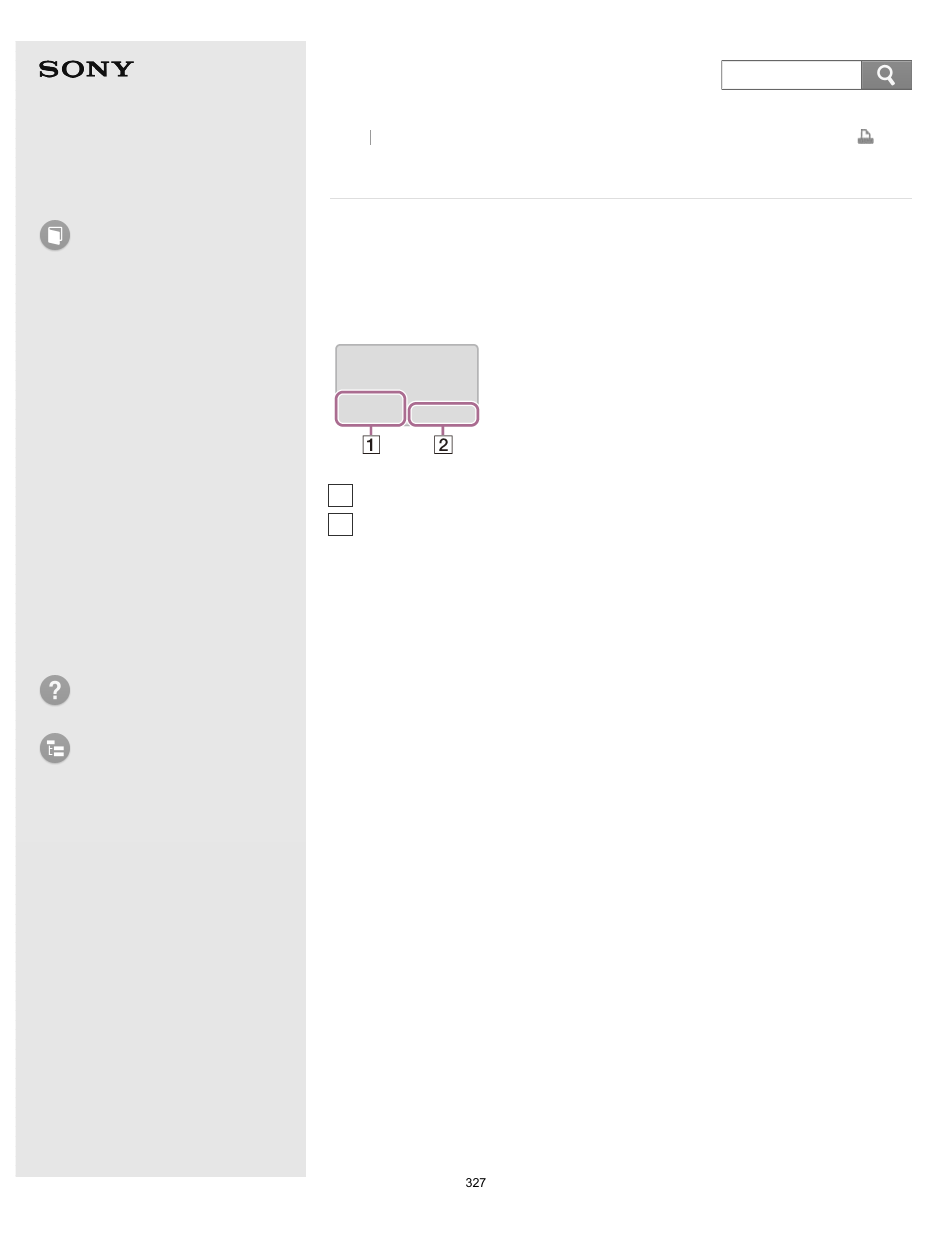 Using the touch pad, User guide, How to use | Troubleshooting list of topics | Sony SVD13213CYB User Manual | Page 327 / 484