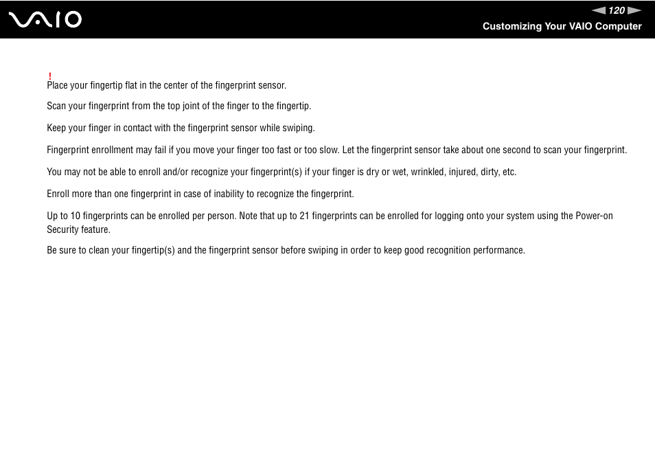 Sony VGN-SZ660N User Manual | Page 120 / 225
