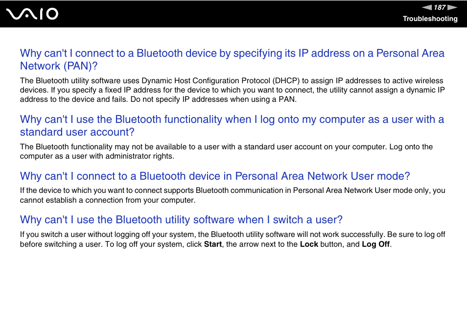 Sony VGN-SZ660N User Manual | Page 187 / 225