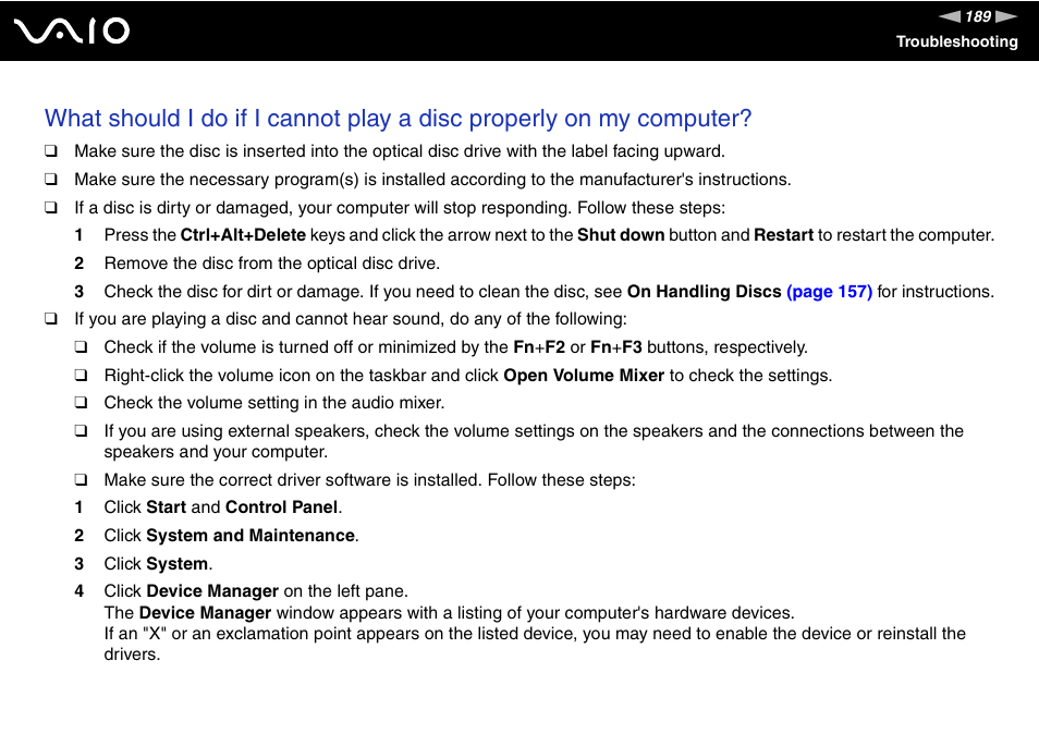 Sony VGN-SZ660N User Manual | Page 189 / 225