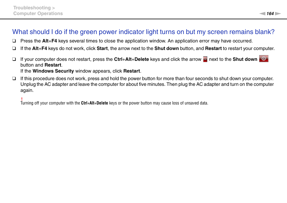Sony VPCSE23FX User Manual | Page 164 / 212
