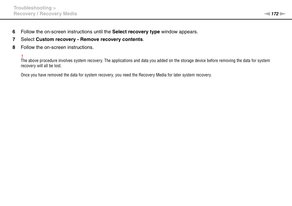 Sony VPCSE23FX User Manual | Page 172 / 212