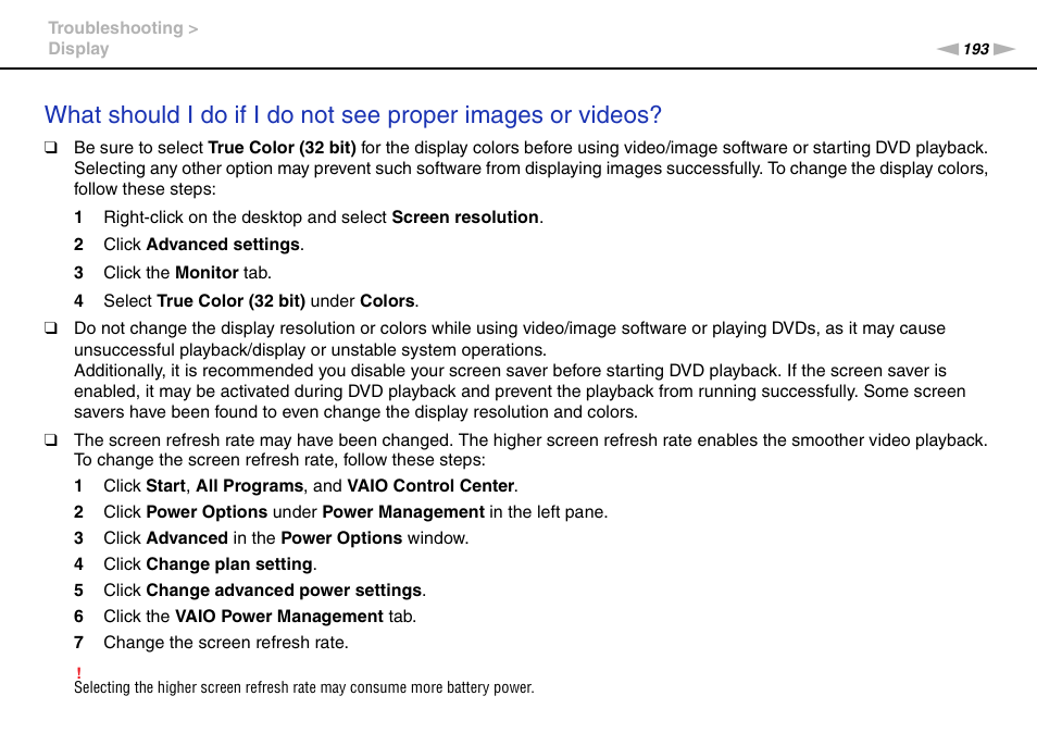 Sony VPCSE23FX User Manual | Page 193 / 212
