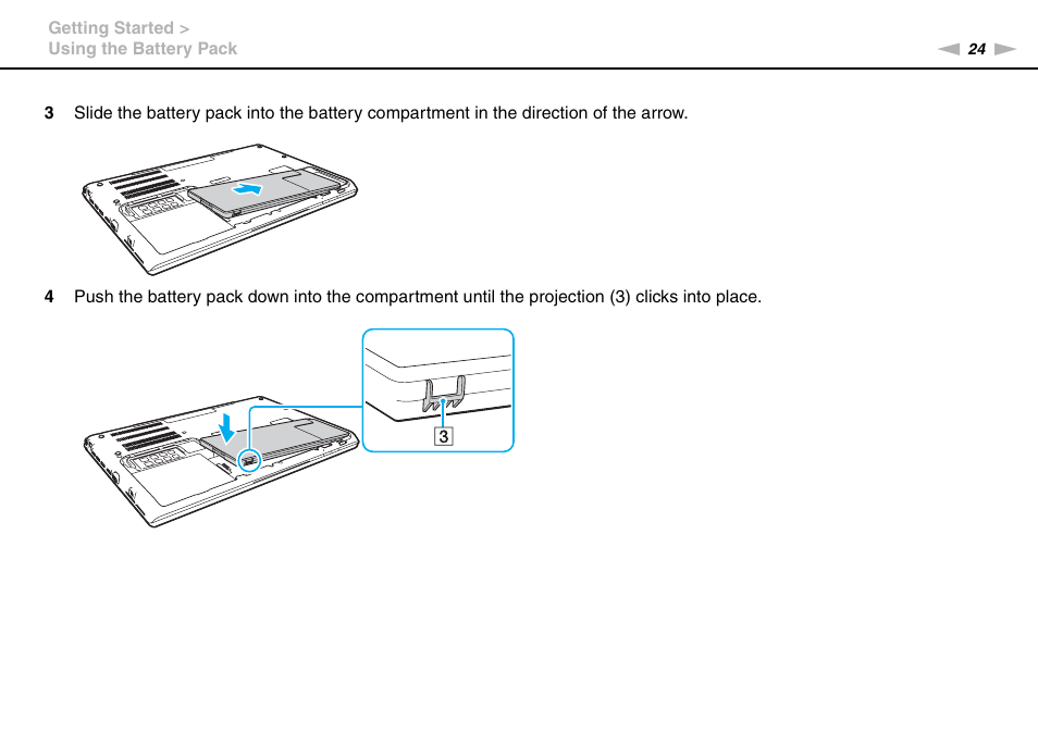 Sony VPCSE23FX User Manual | Page 24 / 212
