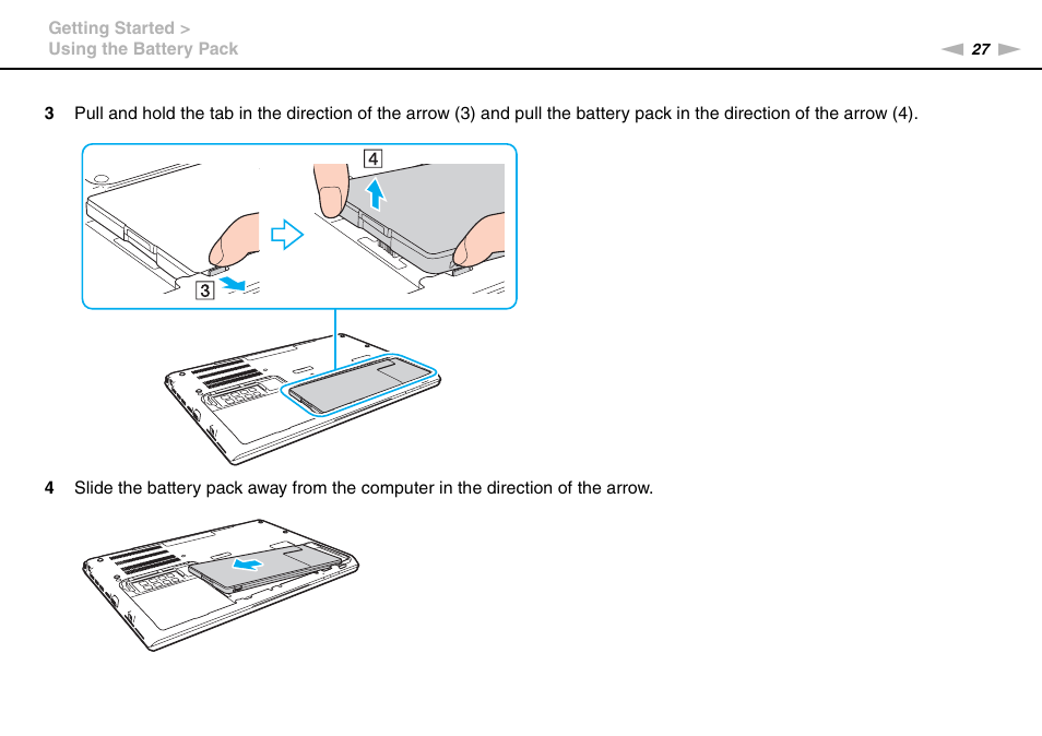 Sony VPCSE23FX User Manual | Page 27 / 212