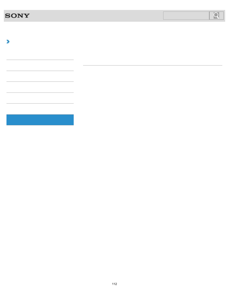 Peripheral devices, Troubleshooting, Search | Sony SVS1511BFXB User Manual | Page 112 / 407
