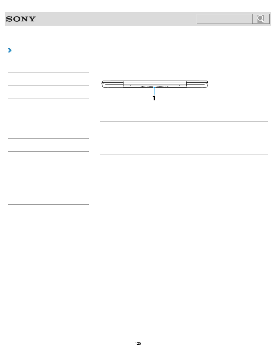 Parts and controls on the back, How to use, Search | Sony SVS1511BFXB User Manual | Page 125 / 407