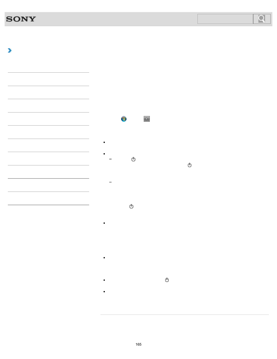 Using sleep mode, Details, How to use | Search | Sony SVS1511BFXB User Manual | Page 165 / 407