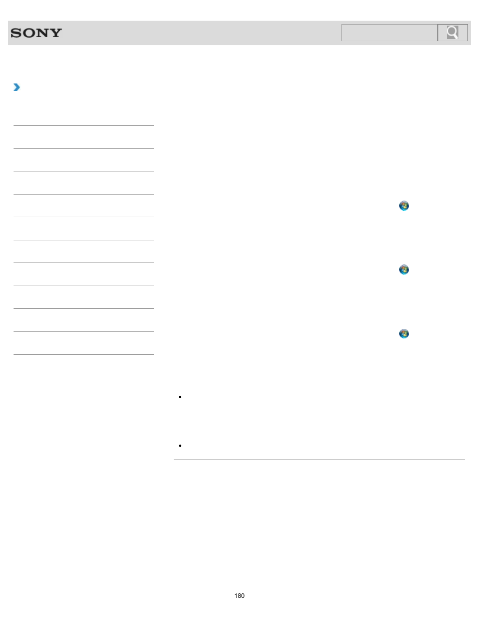 How to use, Search | Sony SVS1511BFXB User Manual | Page 180 / 407