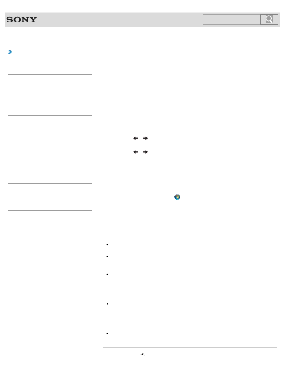 How to use, Search | Sony SVS1511BFXB User Manual | Page 240 / 407