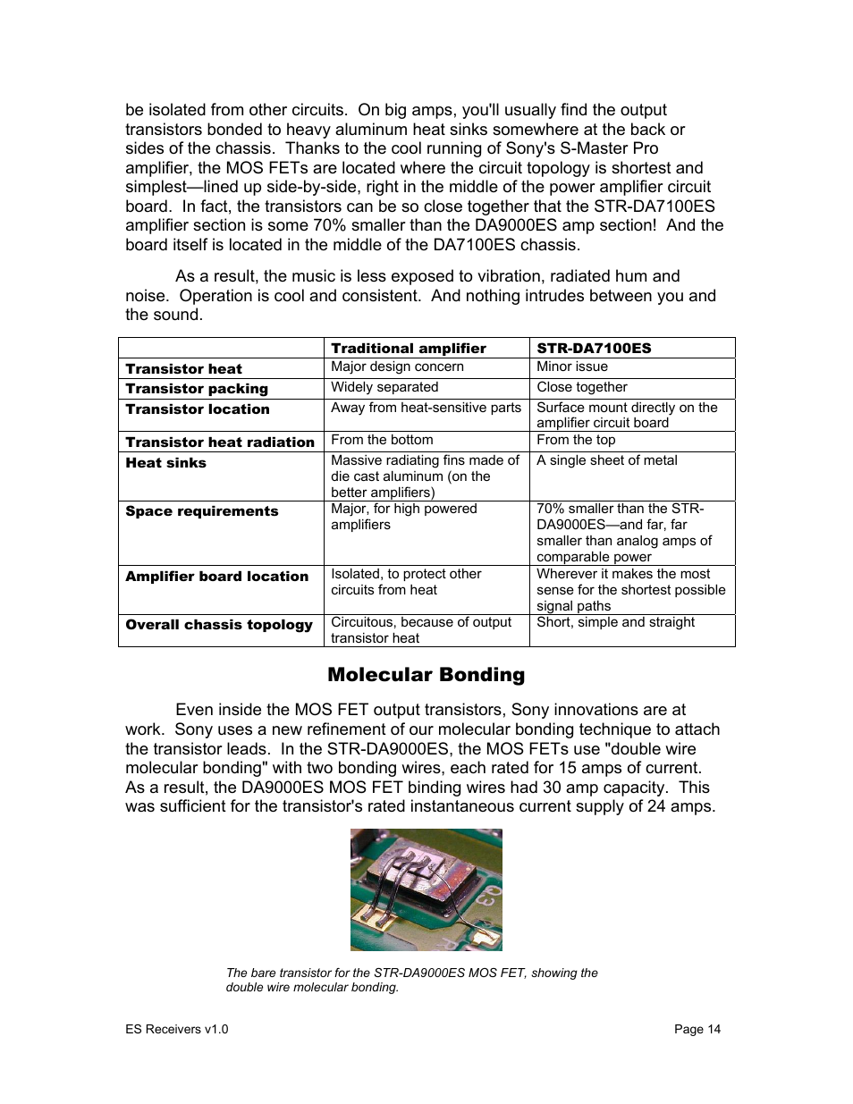 Molecular bonding | Sony STR-DA9000ES User Manual | Page 14 / 38