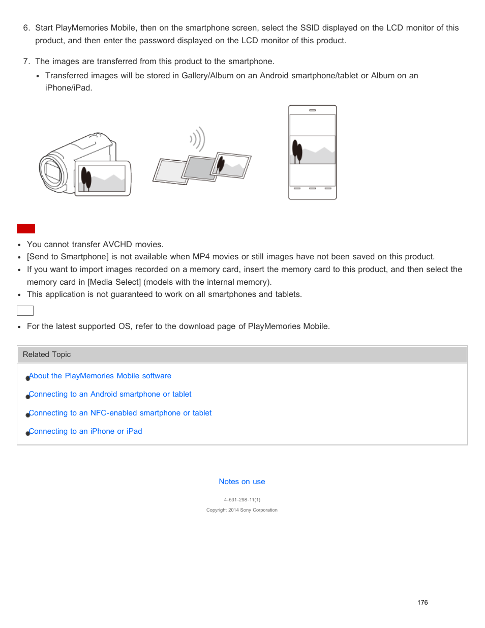 Sony HDR-PJ540 User Manual | Page 187 / 394