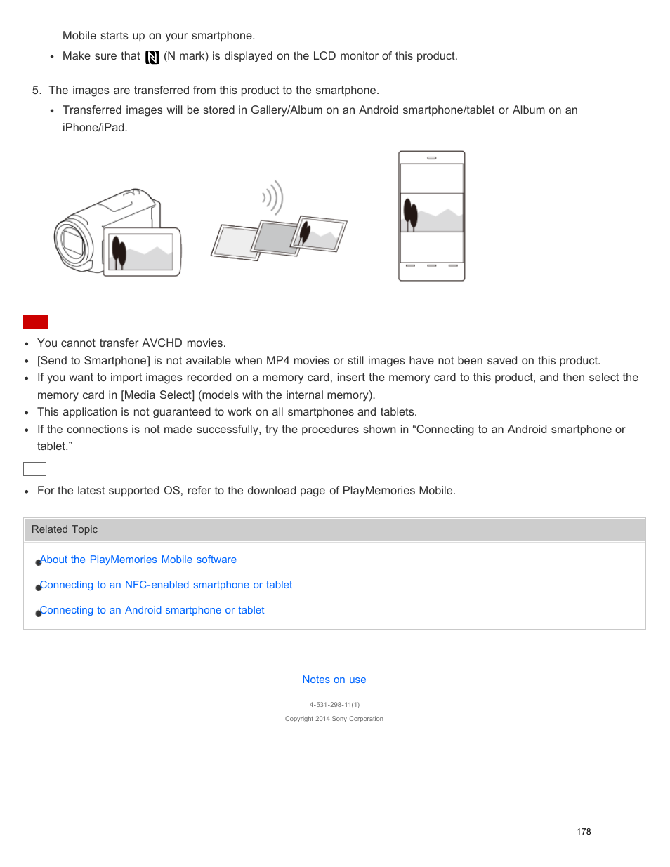 Sony HDR-PJ540 User Manual | Page 189 / 394