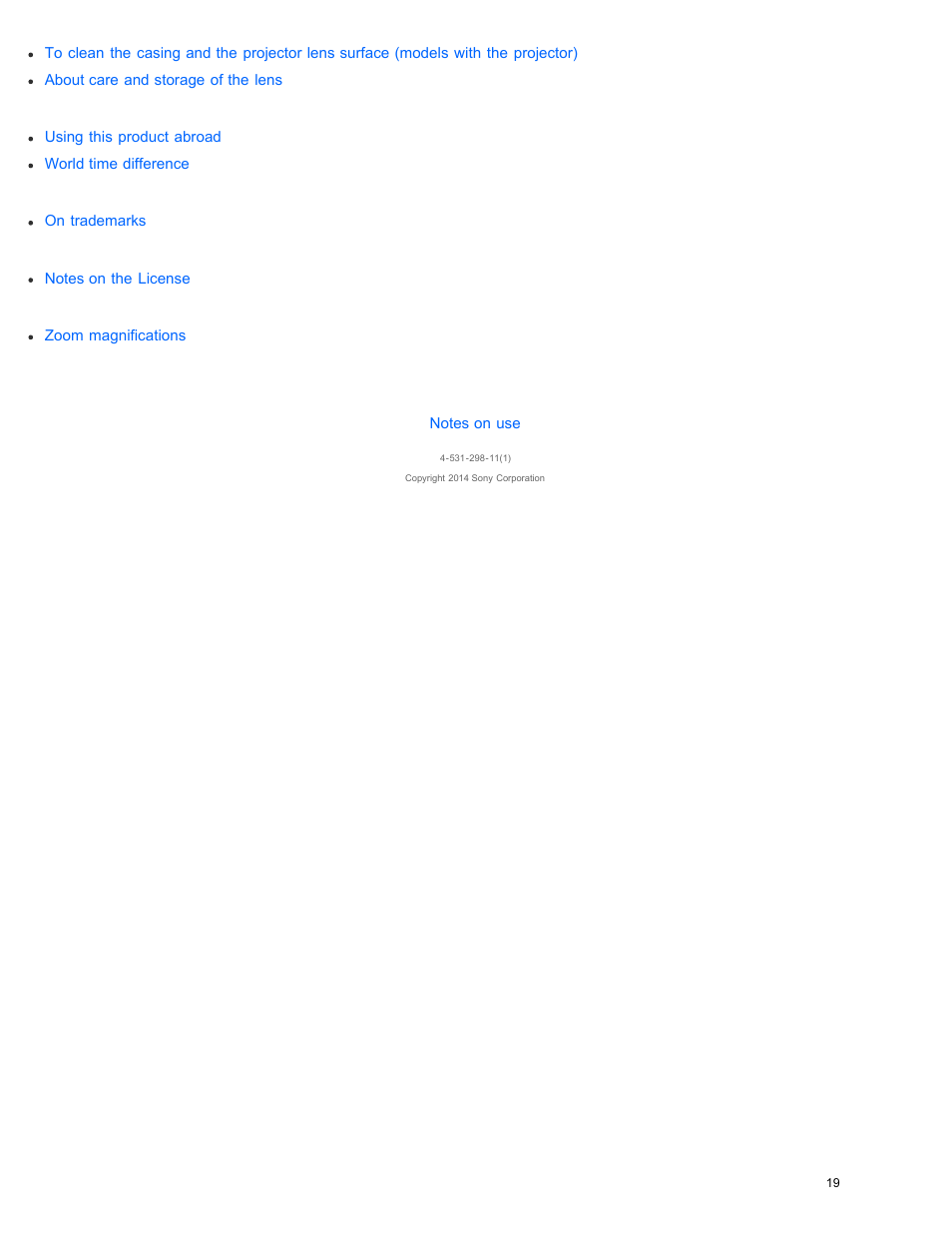 Sony HDR-PJ540 User Manual | Page 30 / 394