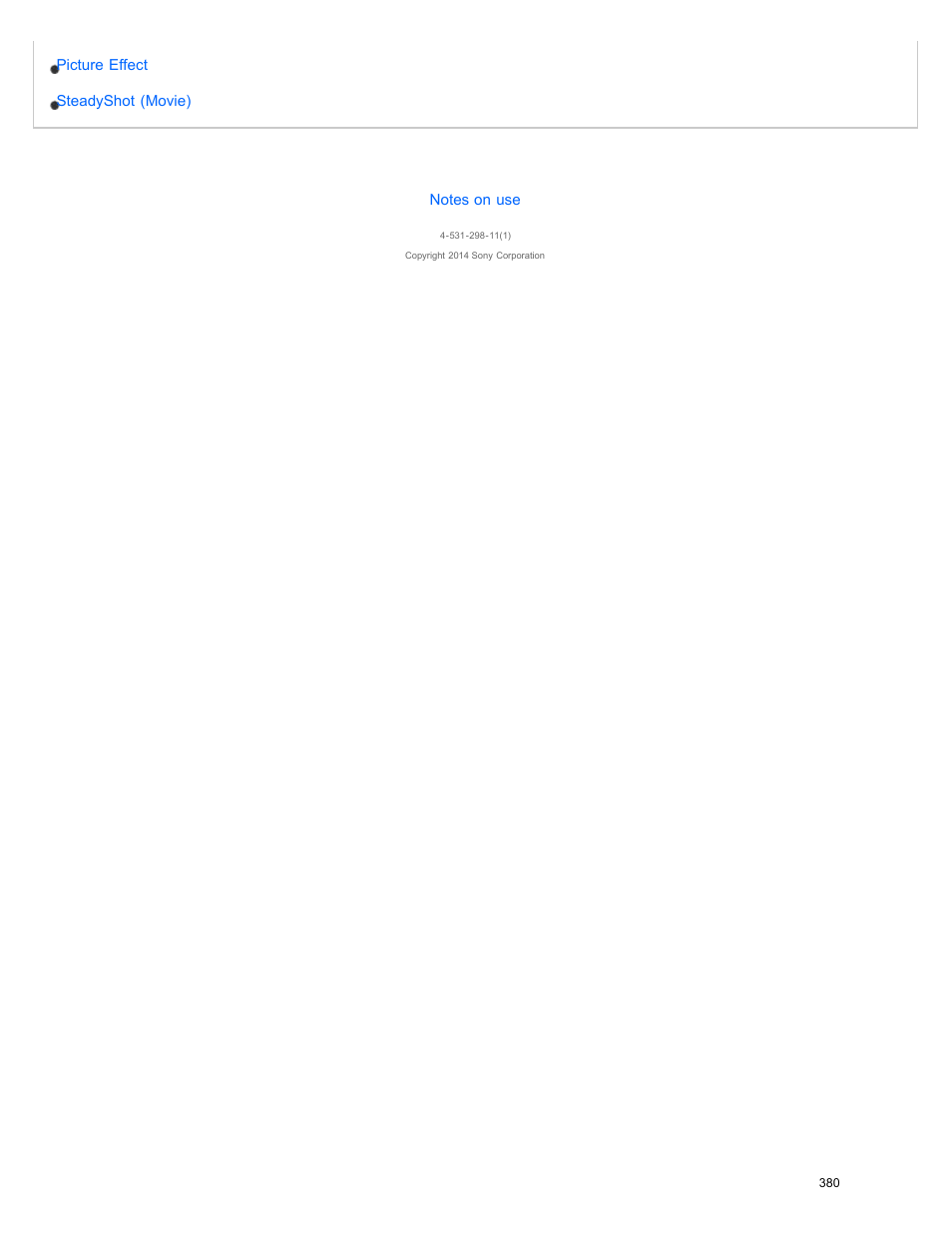 Sony HDR-PJ540 User Manual | Page 391 / 394