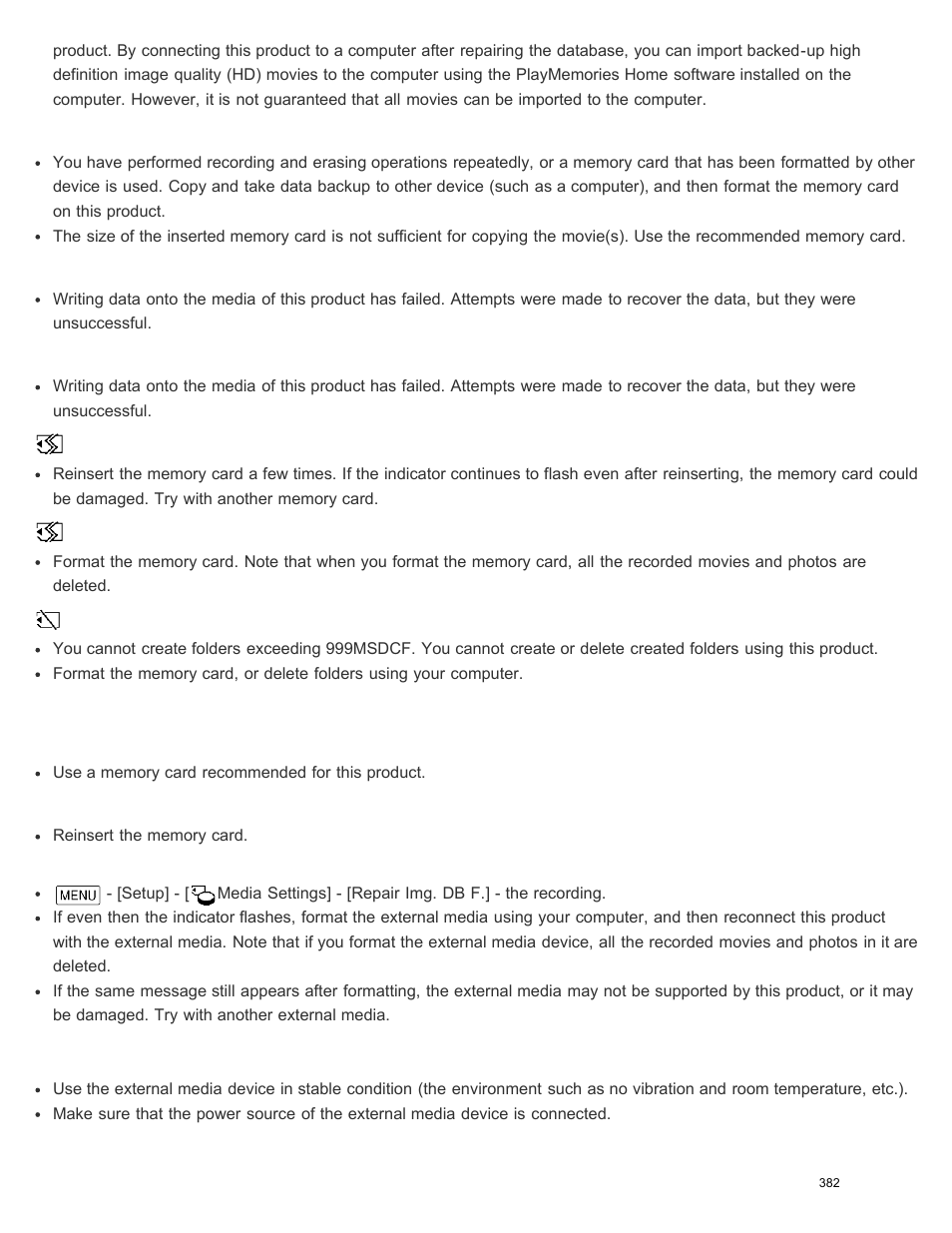 Sony HDR-PJ540 User Manual | Page 393 / 394