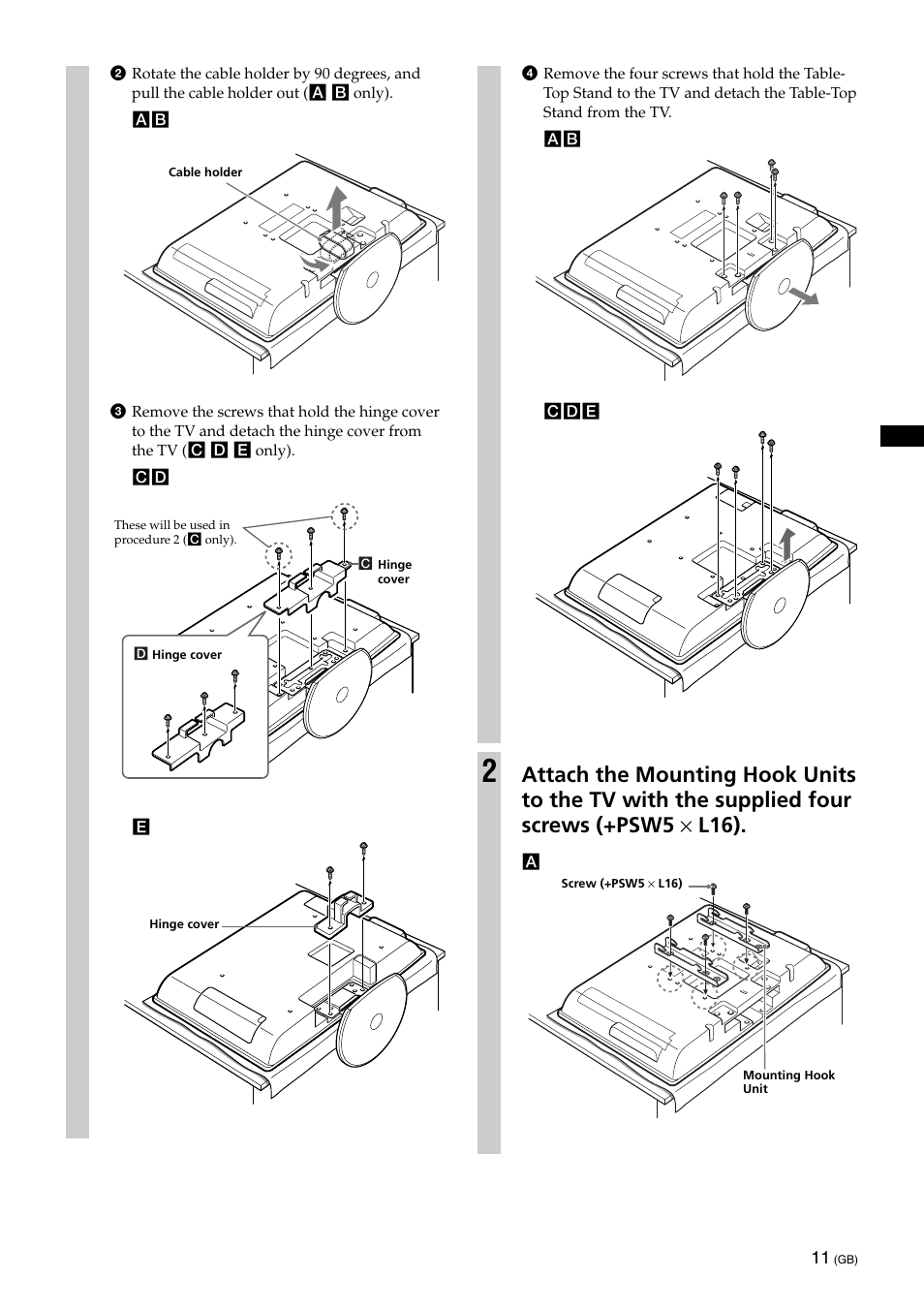 Sony KLV-32U100M User Manual | Page 11 / 100
