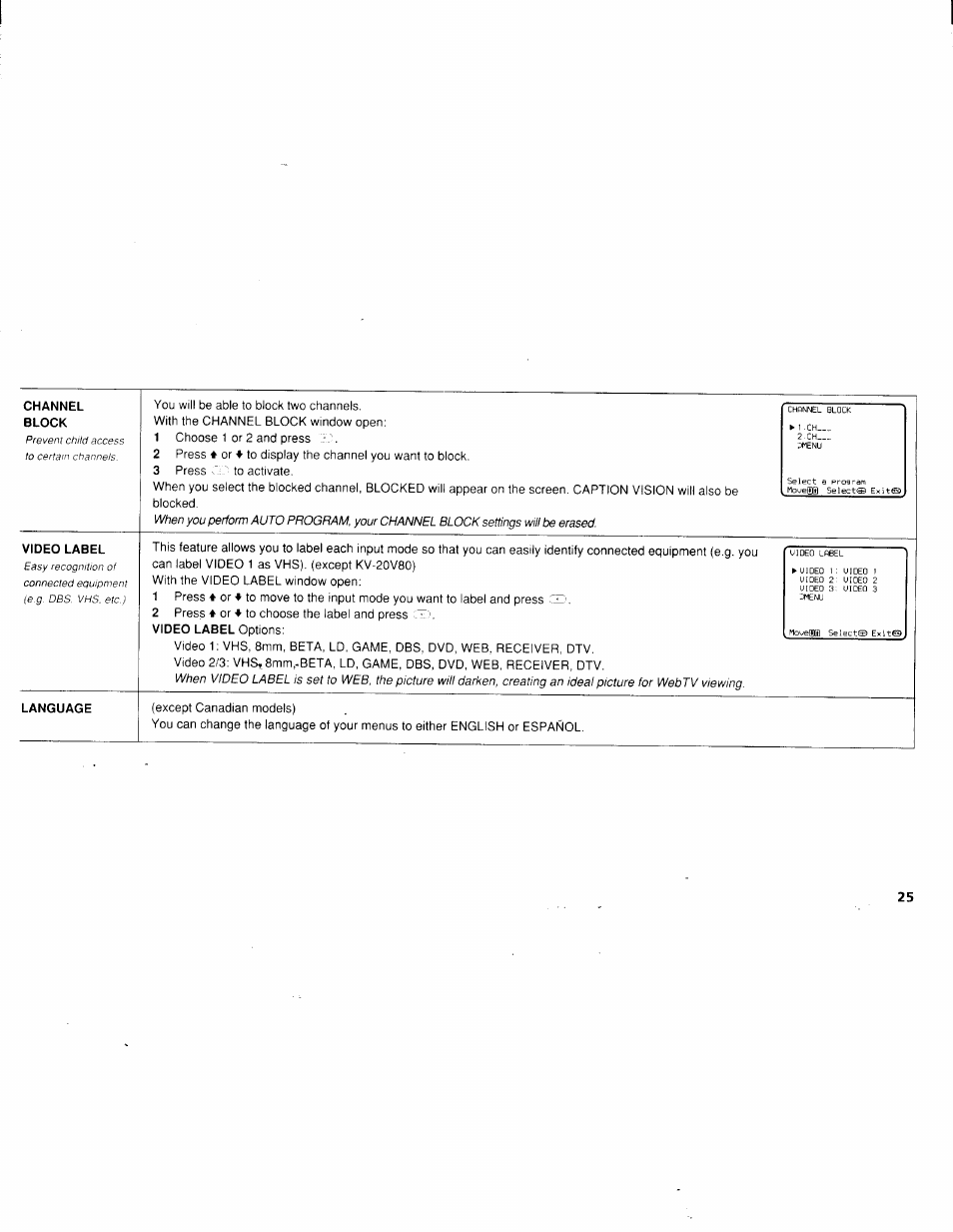 Sony KV-27V45 User Manual | Page 27 / 35