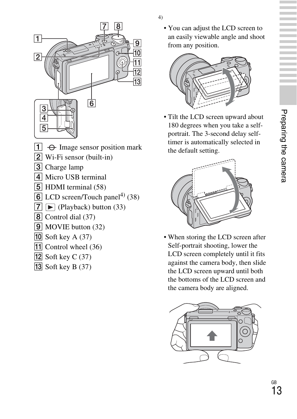 Sony NEX-5R User Manual | Page 13 / 107