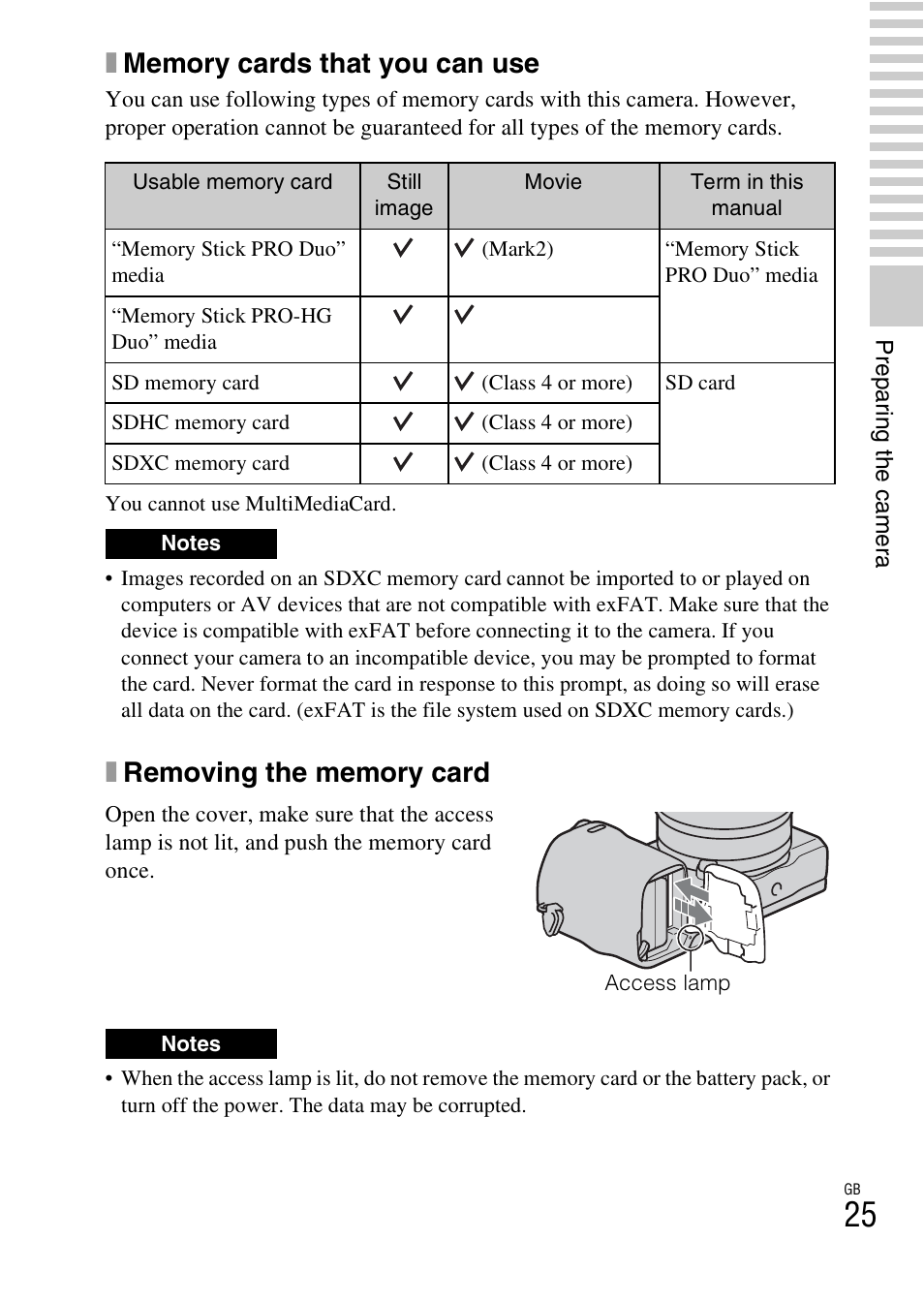 Sony NEX-5R User Manual | Page 25 / 107