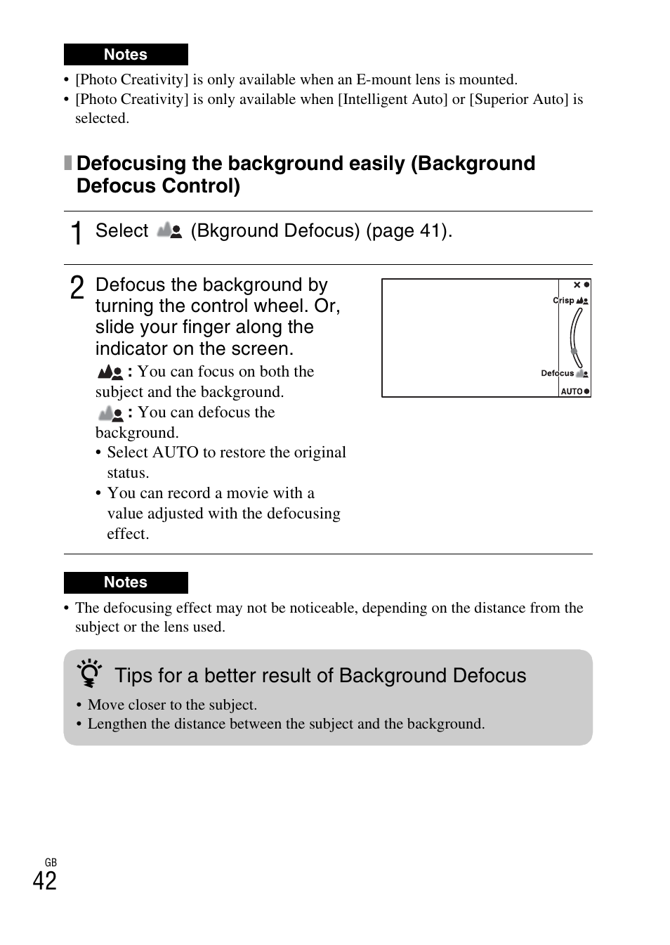 Sony NEX-5R User Manual | Page 42 / 107