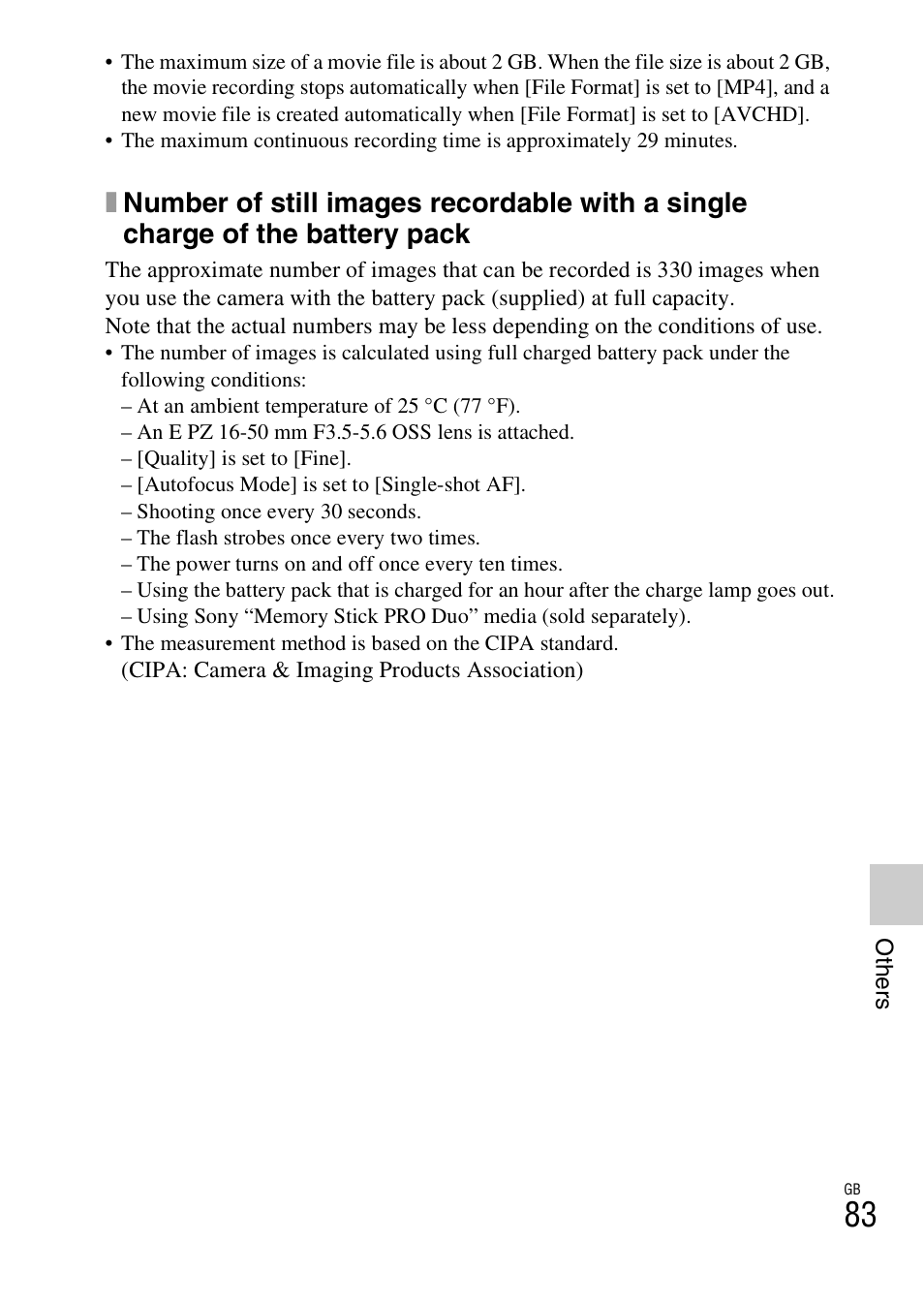 Sony NEX-5R User Manual | Page 83 / 107