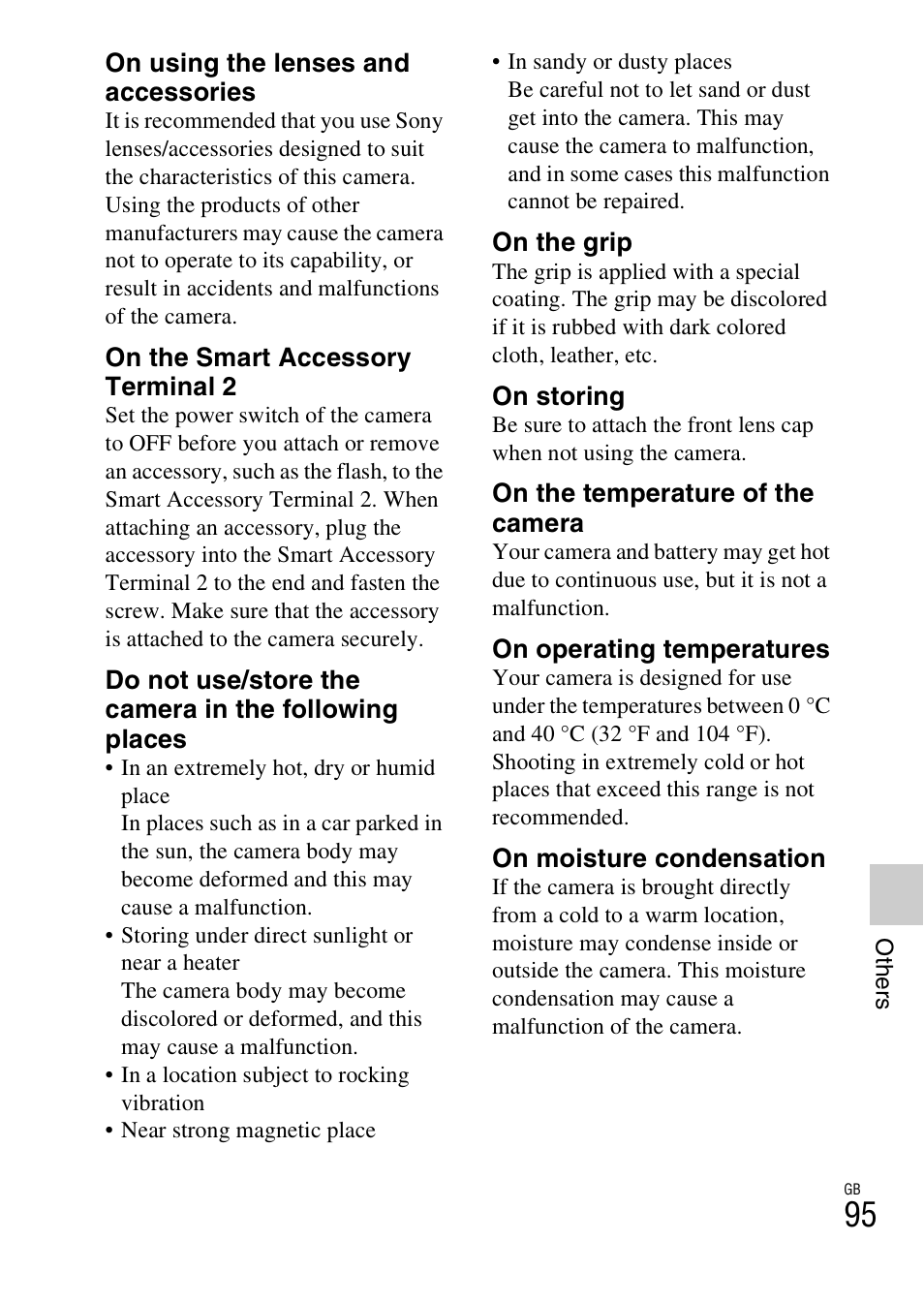 Sony NEX-5R User Manual | Page 95 / 107