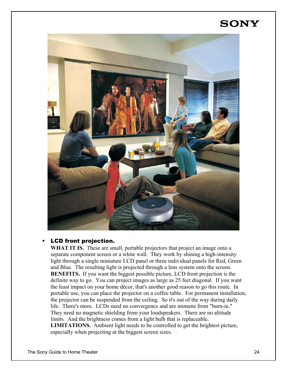 Sony Home Theater User Manual | Page 24 / 51