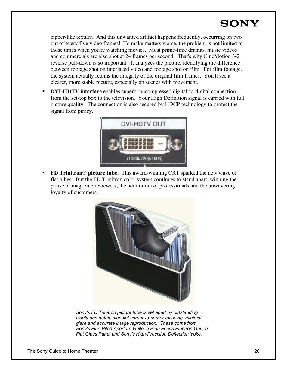 Sony Home Theater User Manual | Page 26 / 51