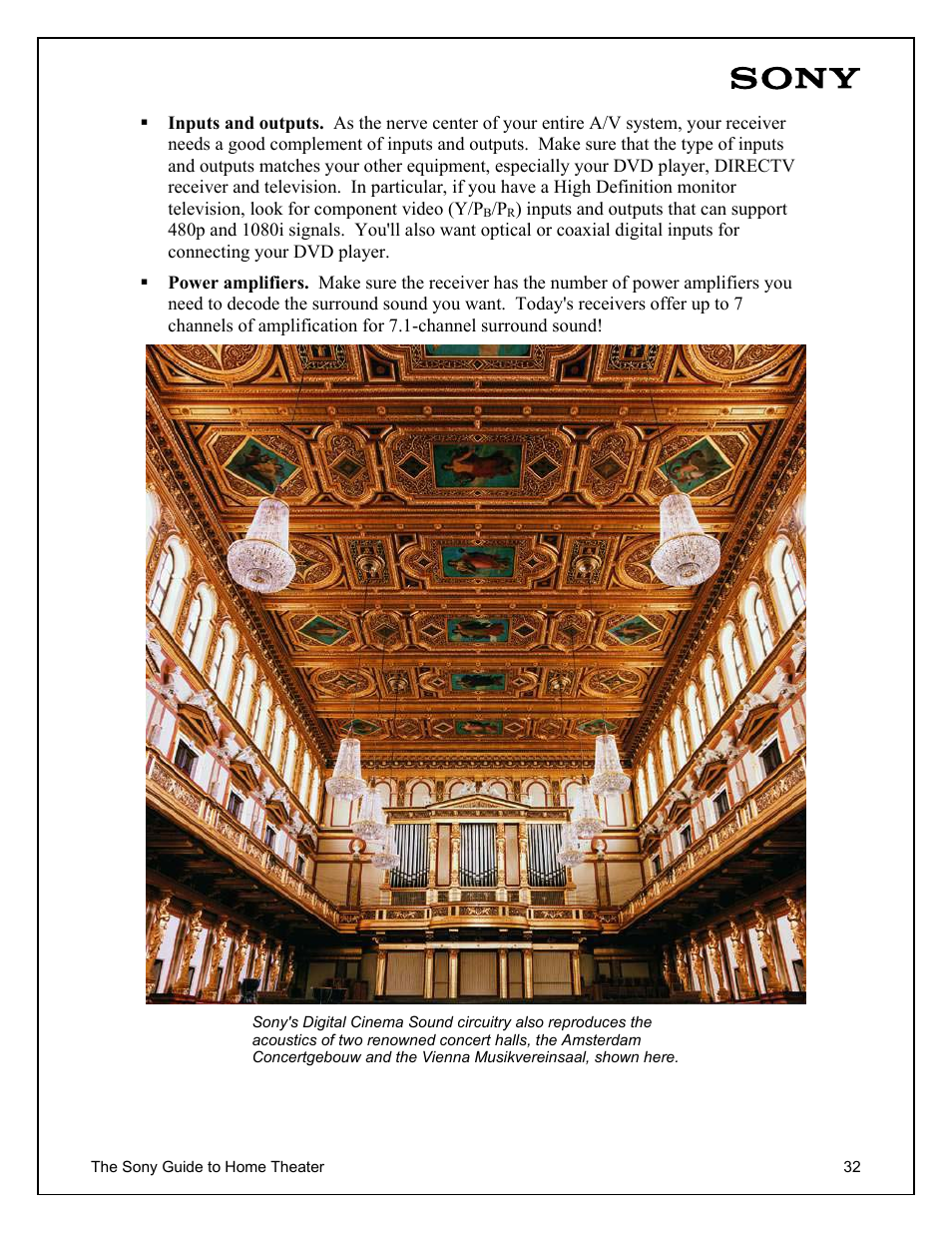 Sony Home Theater User Manual | Page 32 / 51