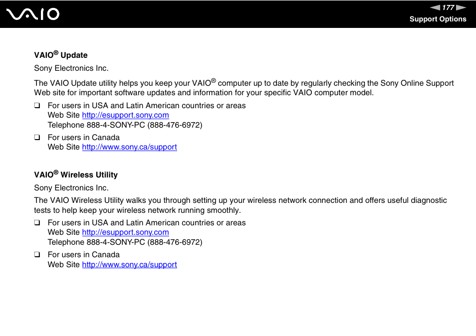Sony VGN-FS775P User Manual | Page 177 / 179