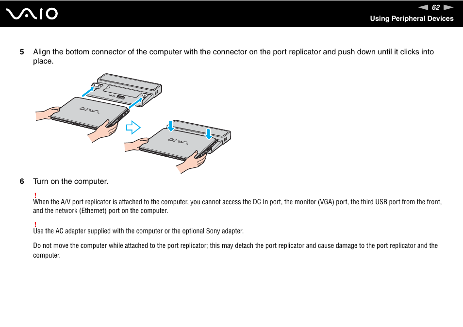 Sony VGN-FS775P User Manual | Page 62 / 179