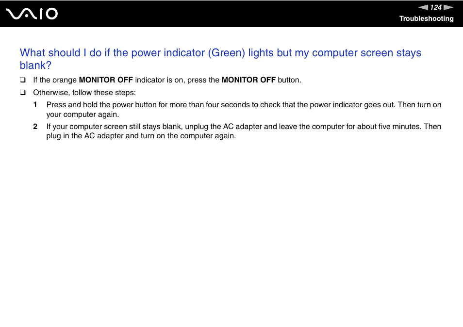 Sony VGC-LS1 User Manual | Page 124 / 168
