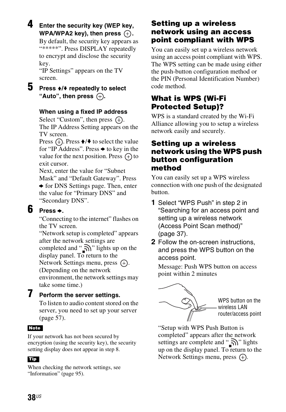 E 38 | Sony STR-DN840 User Manual | Page 38 / 128
