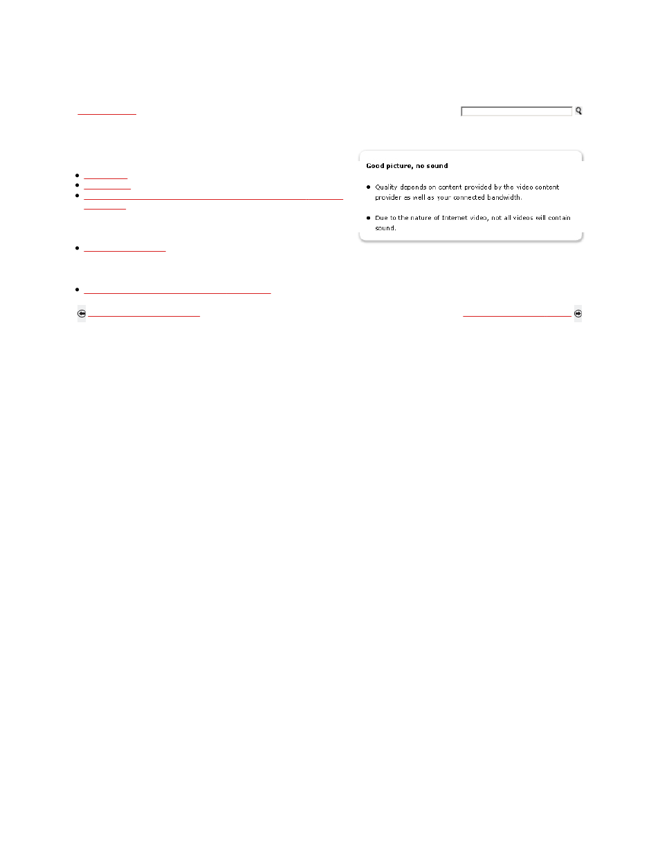 Video quality, No sound/poor sound, General | Troubleshooting - bravia internet video | Sony KDL-40XBR9 User Manual | Page 326 / 346