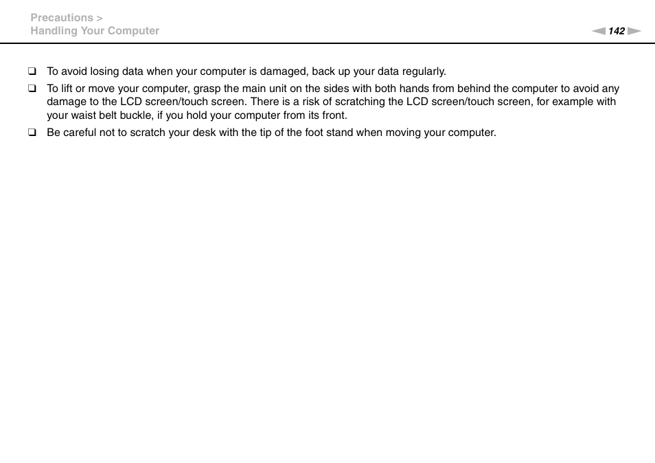Sony VPCL236FX User Manual | Page 142 / 196