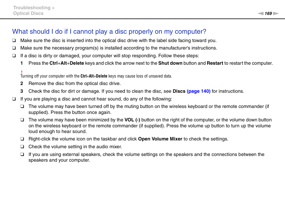 Sony VPCL236FX User Manual | Page 169 / 196