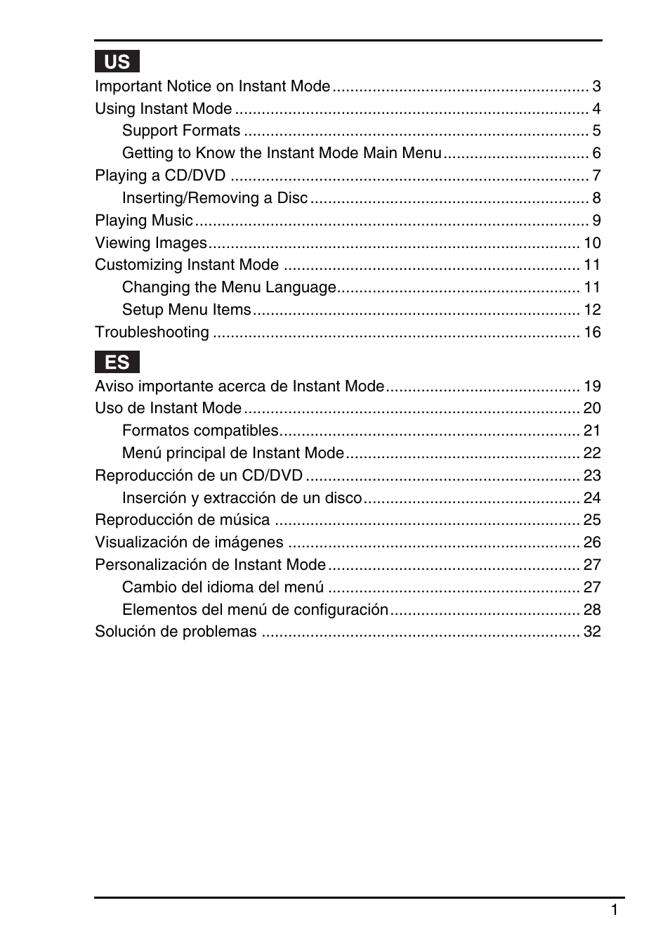 Sony Instant Mode User Manual | Page 3 / 72