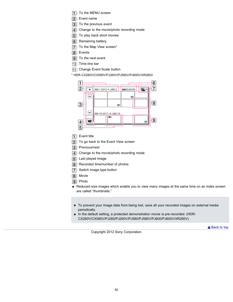 Sony HDR-PJ580V User Manual | Page 71 / 257