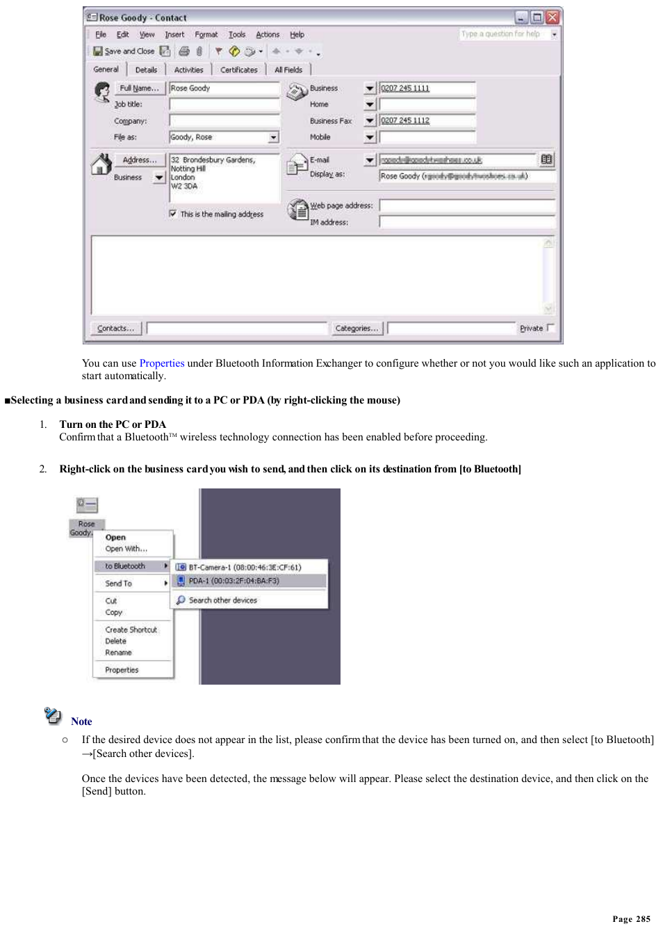 Sony Bluetooth Utility User Manual | Page 285 / 738