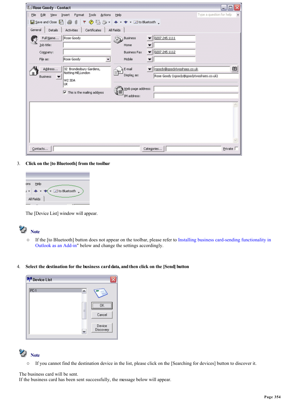 Sony Bluetooth Utility User Manual | Page 354 / 738