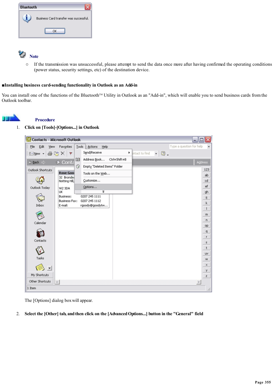 Sony Bluetooth Utility User Manual | Page 355 / 738