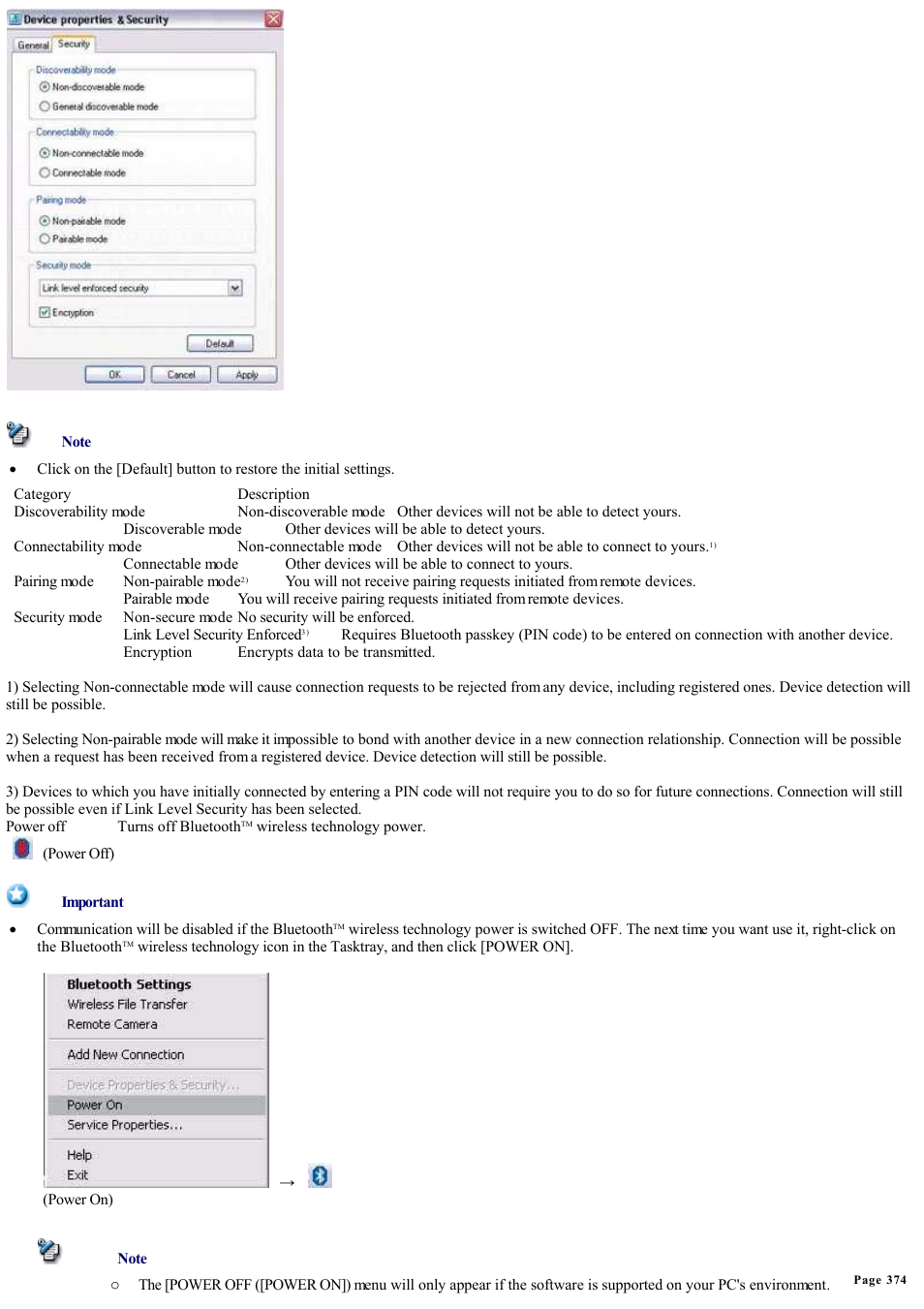 Sony Bluetooth Utility User Manual | Page 374 / 738