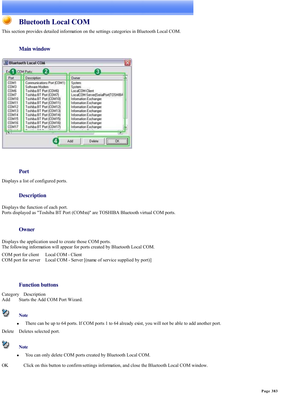 Bluetooth local com | Sony Bluetooth Utility User Manual | Page 383 / 738